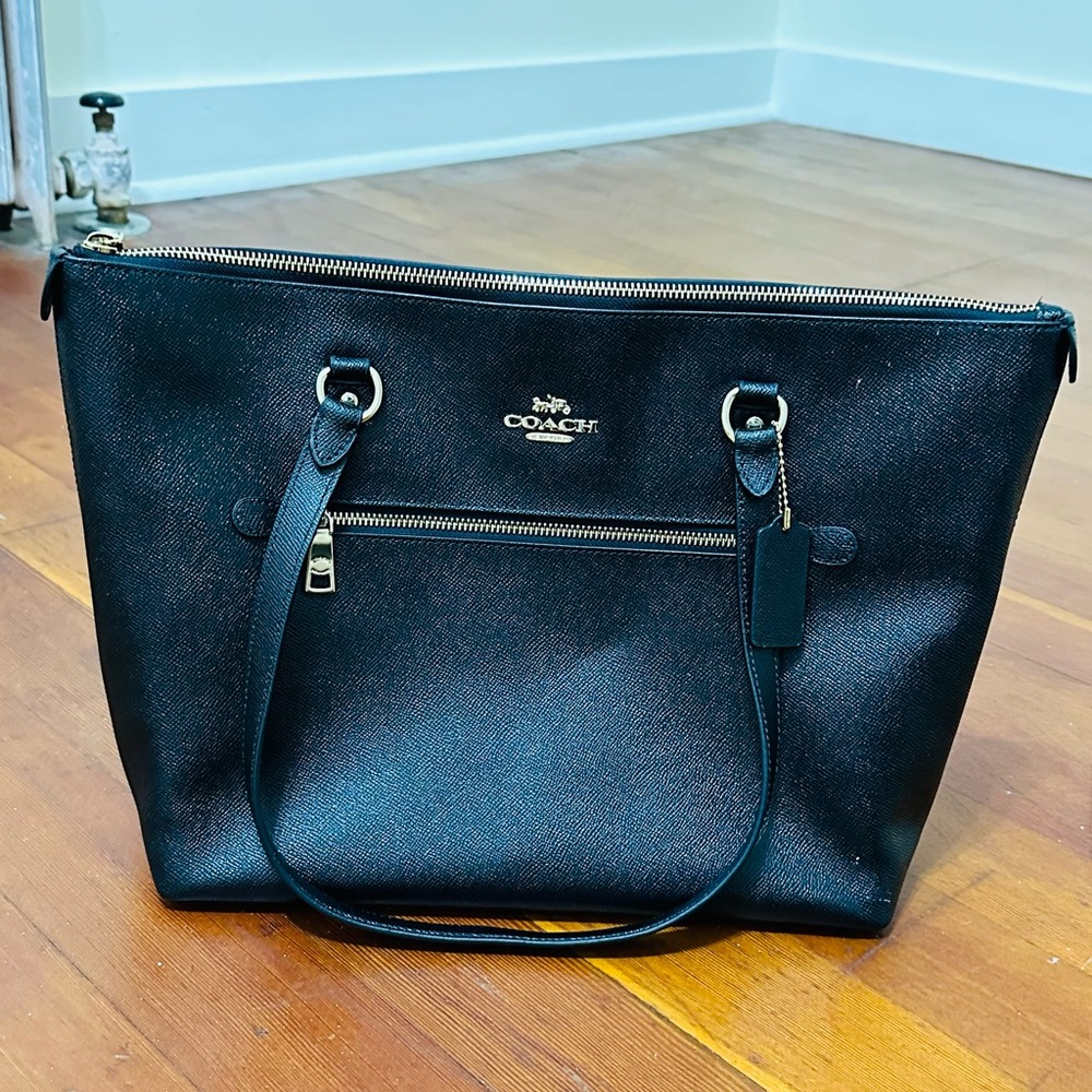 coach gallery tote bag large